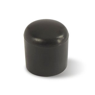 Meubeldop Rond 25mm Zwart 4 Stuks