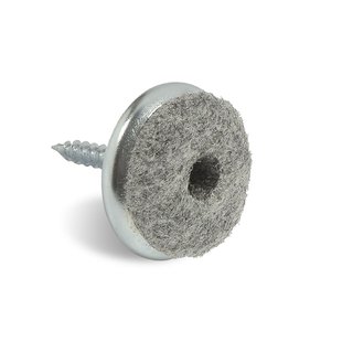 Viltglijder Met Schroef 25mm 4 Stuks