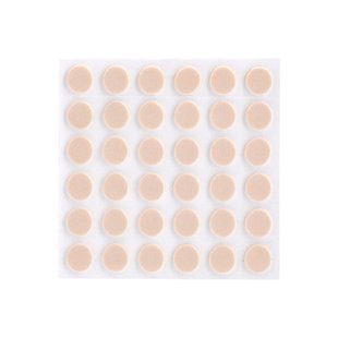 Stootdempende Buffer Rond Wit 10mm 36 Stuks