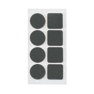 Anti-slip Rubberpad 20mm 16 Stuks