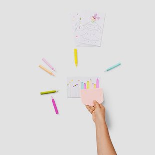 Kit voor schraapschilderen