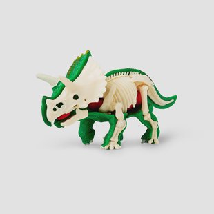 DIY 3D anatomische Triceratop puzzel