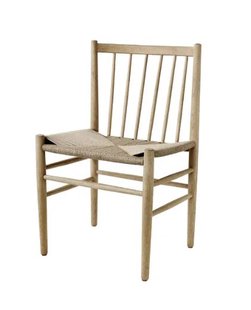 FDB Møbler J80 stoel - FDBMoeblerGestellNaturLackiert - natuur