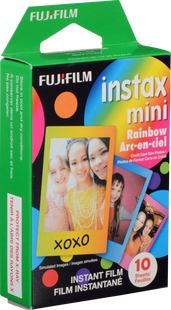 Fujifilm Instax Colorfilm Mini Rainbow (10 stuks)