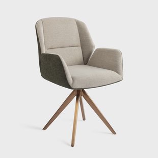 Jesper Home Eetkamerstoel 'Myoko' Turn Rose, Draaibaar, kleur Popeye