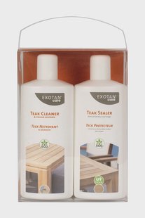 WOOOD Onderhoudsmiddel 'Care' Promotiepakket, Teak Sealer, t.b.v. tuinmeubels