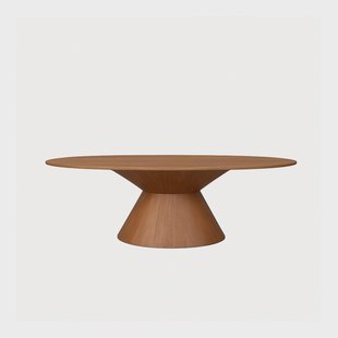 LABEL51 Ovale Eettafel 'Jagger' Naturel Mangohout, 220 x 110cm