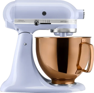 KitchenAid Artisan Mixer 5KSM125ELR Paars + Design Mengkom Koper