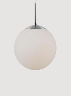 Kleine hanglamp Cafe van opaalglas