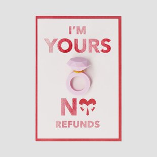 Valentijnskaarten met ring