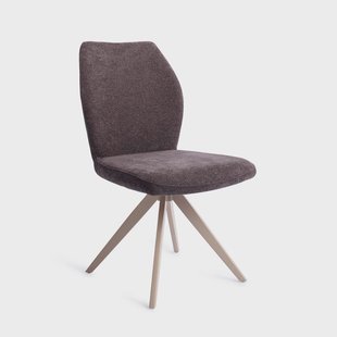 Jesper Home Eetkamerstoel 'Ikata' Draaibaar, Turn Beige, kleur Almost Black