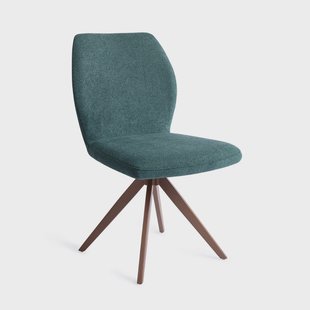 Jesper Home Draaibare Eetkamerstoel 'Ikata' Turn Brown, kleur Merry Mermaid