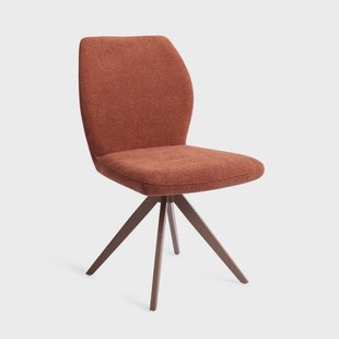 Jesper Home Draaibare Eetkamerstoel 'Ikata' Turn Brown, kleur Cosy Copper