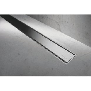 Easy Drain Compact taf verlaagd douchegootrooster 60cm zero voor tegeldikte 3 13 mm rvs MTAFLAAG-600-Z