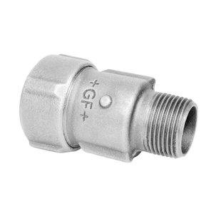 Georg Fischer Primofit klemkoppeling mof galva voor ISO 65 stalen buis conform REN 102261 rubber afdichting in NBR 34M x buis 34 775202052