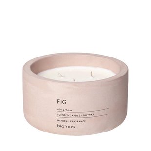 Blomus Fraga Geurkaars - fig - hoogte 6.5cm - diameter 13cm - rose dust 65955