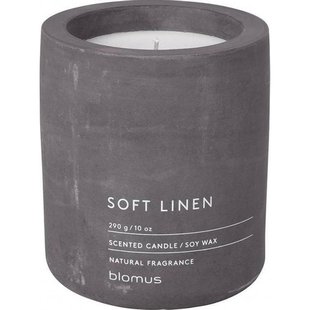 Blomus Fraga Geurkaars - soft linen - hoogte 11cm - diameter 9cm - magnet 65658