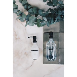 Wellmark Giftbox Lovely Hands Handverzorging Helder Glas Zwarte Pomp Giftbox LOVELY HANDS