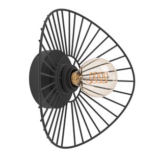 Eglo Wandlamp Casorzo M - Zwart - E27