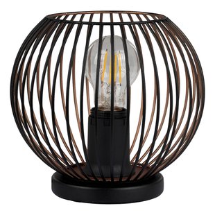 Eglo Tafellamp Poblete - Zwart - Koper - 20cm - E27