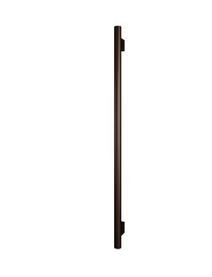 Hotbath &MORE rails RARVM135 ROUND135 cm met geintegreerde schakelaar, single mouting Tuscan Bronze (RARVM135TB)