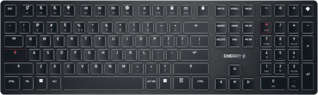 CHERRY KW X ULP Ultra Low Profile Mechanisch Toetsenbord Qwerty