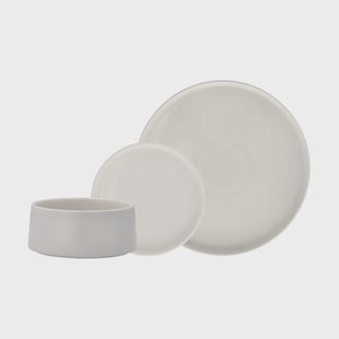 Scandi Living Taper servies set 12-delig - Wit