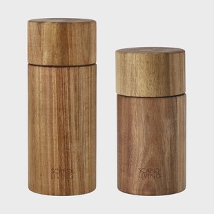 Scandi Living Hollow zout- & pepermolen - Acacia