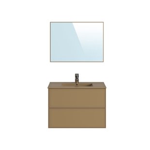 T-bath Badmeubelset Superline 80cm Bruin Mat