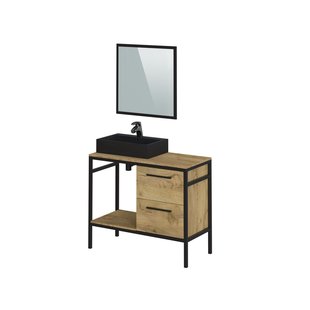 T-bath Badmeubelset Indalo 100cm Eiken