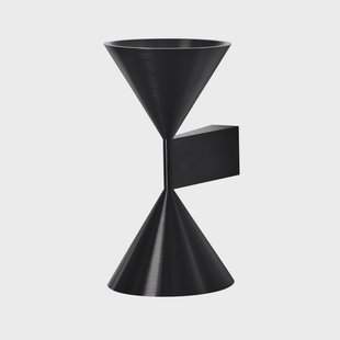 wandlamp Apollo 24, zwart, up/down, 24 cm, GU10 Pholc - Woonkamer - Modern - Aluminium - Meerdere lampen
