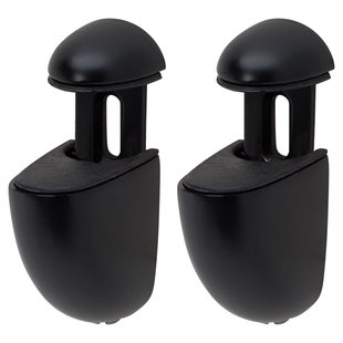 Duraline Plankdrager Clip Select Mini S/2 Mat Zwart