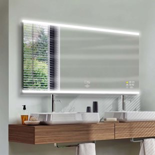 Klassieke Badkamerspiegel Broadway - Rechthoekig - 120x70 Cm