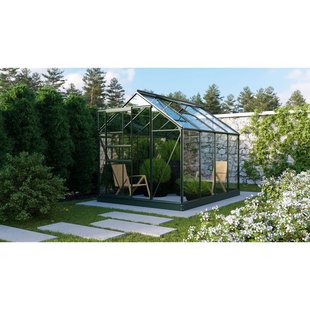 Vitavia Tuinkas Planet 5000 - Veiligheidsglas 3mm - Smaragd - 195x257x207cm