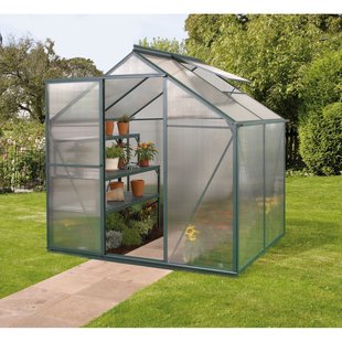 Vitavia Tuinkas Triton 2500 - Polycarbonaat 6mm - Smaragd - 198x131x207cm