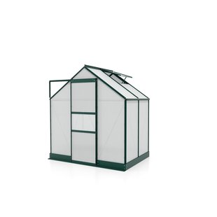 Vitavia Tuinkas Apollo 2500 - Polycarbonaat 6mm - Smaragd - 195x137x207cm