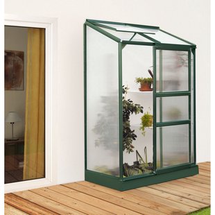 Vitavia Tuinkas Ida 900 - Polycarbonaat 4mm - Smaragd - 131x69x182cm