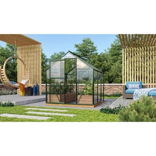 Vitavia Tuinkas Venus 3800 - Veiligheidsglas 3mm - Smaragd - 195x195x197cm