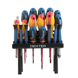 Dexter Schroevendraaierset - 20-delig - Vde