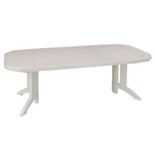 Grossfillex Tuintafel Vega Pvc Wit 220x100cm