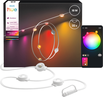 Philips Hue Ambiance Festavia Permanent Lichtslinger 18 meter