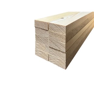 Ruw Hout - Vuren - Gekalibreerd - 22x48mm - Lengte 210cm - 10 Stuks