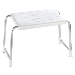 Wenko Badzitje Secura Aluminium Wit