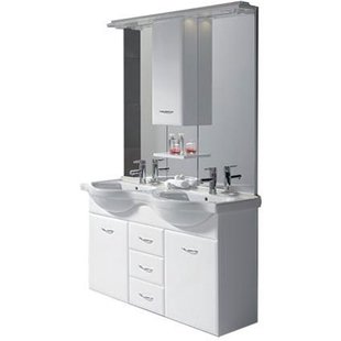 Fiësta Badmeubelset 126cm Wit