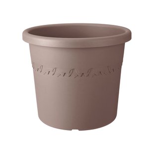 Elho Bloempot Algarve Cilindro Rond Ø25cm Taupe