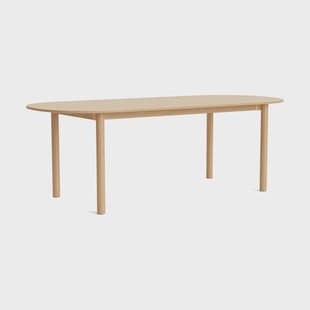 HAY Annex Oblong eettafel Gelakte eik, 220x95 cm