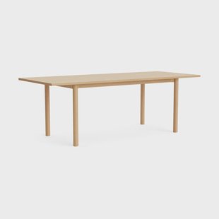 HAY Annex Overhang eettafel Gelakte eik, 220x90 cm