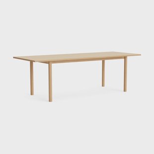 HAY Annex Overhang eettafel Gelakt eik, 240x90 cm