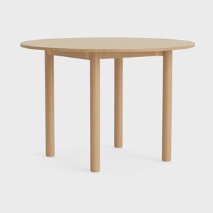 HAY Annex Round eettafel Gelakt eik, Ø110 cm