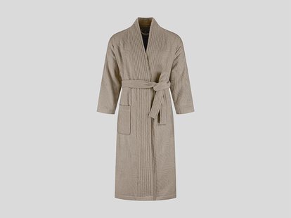 Yumeko Badjas velours classic taupe L 100% biologisch katoen, velours